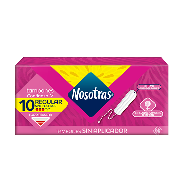40323 Tampon Nosotras Digital Regular Familia x 10 Un x Un