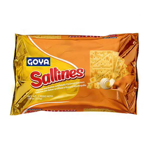 6429 Galletas Saladas de Queso y Mantequilla Goya x 7.76 Oz x Un