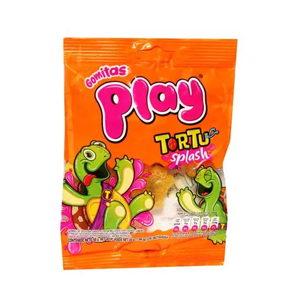 Gomas Play Tortugas Splash Aldor x 10 Un de 5,5 Gr x Un