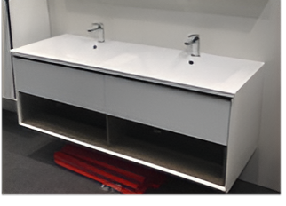 Mueble de baño PC1200-460 48" (1.190x450x550)