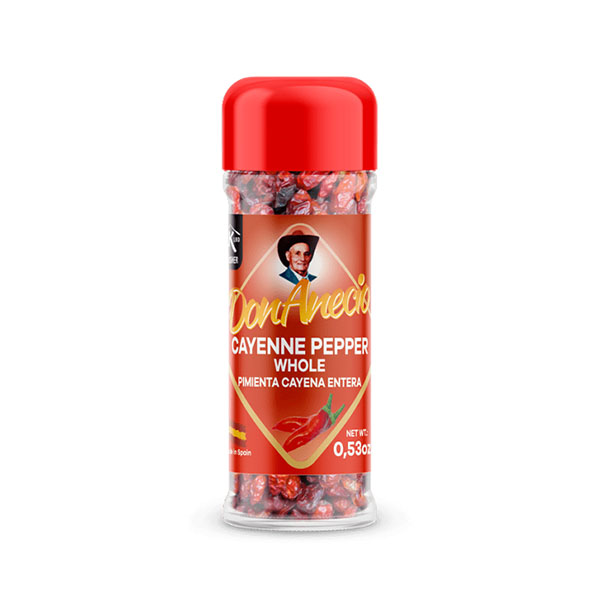 Pimienta Cayena Entera Don Anecio x 12 Oz x Un