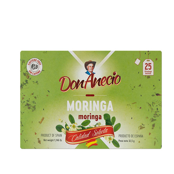 Te de Moringa Don Anecio x 25 Un x 37,5 Gr x Un