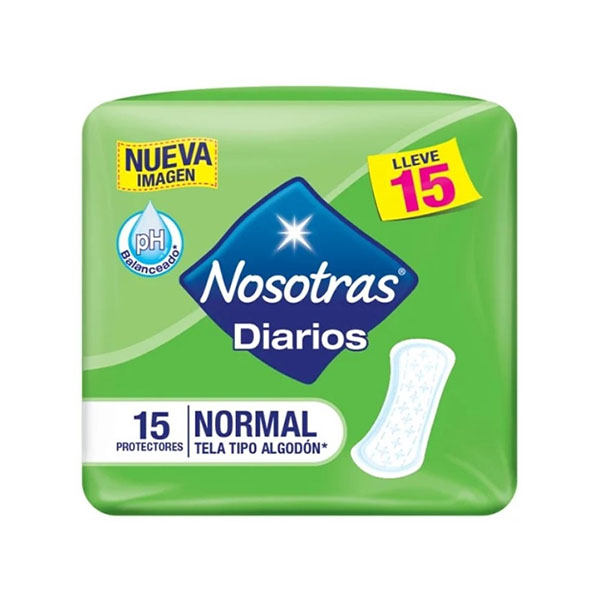 202421 Protectores Diarios Nosotras Familia x 15 Un x Un