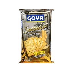 6426 Galletas Social de Trigo y Soya Goya x 8,57 Oz x Un