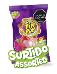 PIN POP XXXL Assorted Aldor x 24 Un de 22 Gr x Un