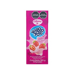 Yogo Yogo Fresa Alpina x 185 Ml x Un