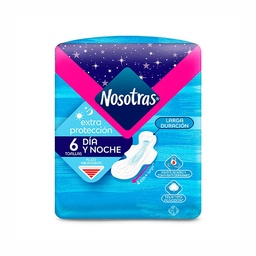 120819 Toalla Higienica Extra Protección de Tela Familia x 6 Un x Un